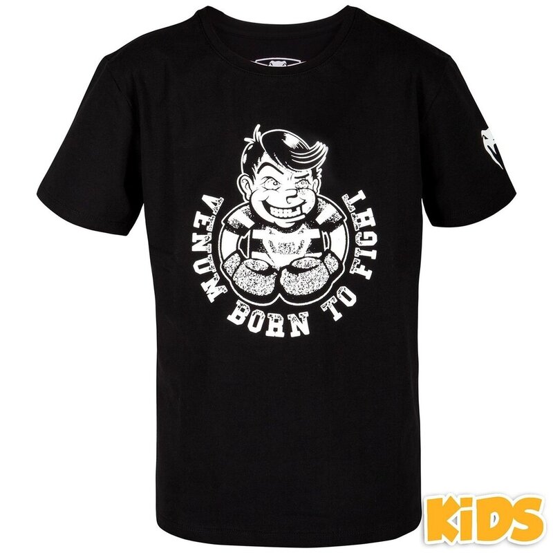 Venum Venum Kids T-shirt Born to Fight Zwart