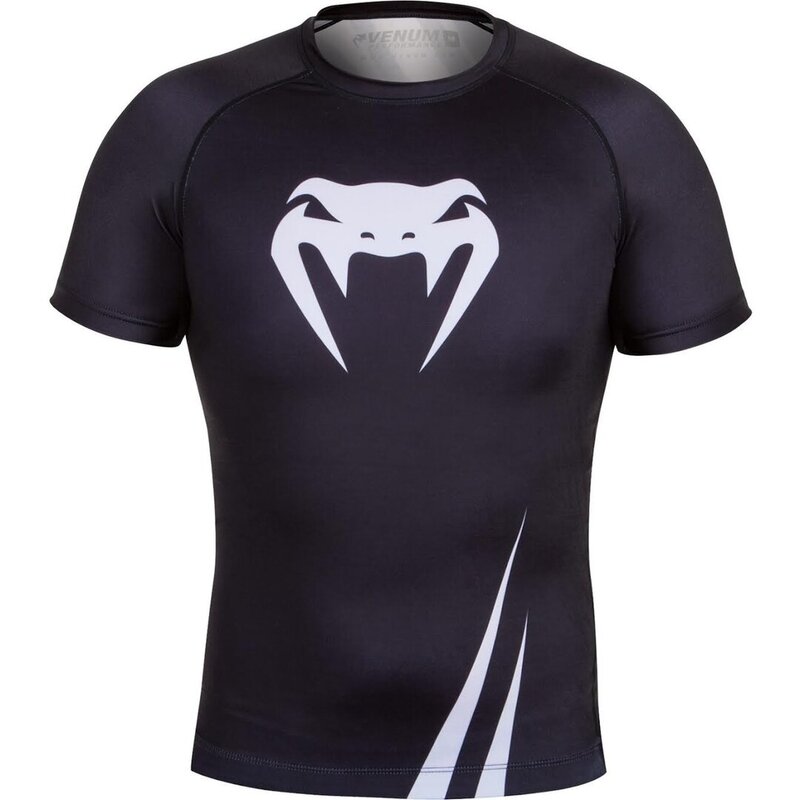 Venum Venum Challenger Rash Guard Black White