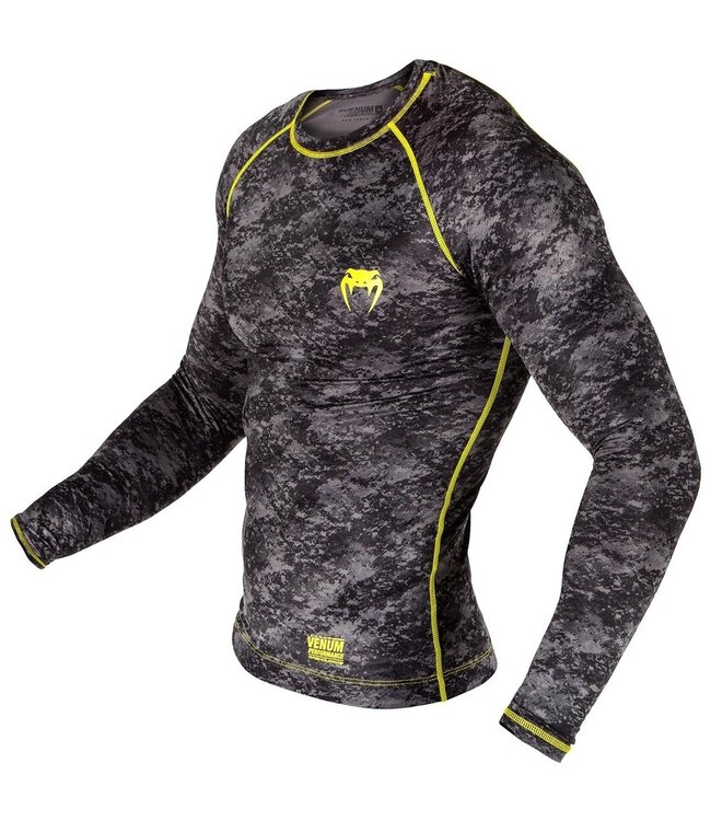 Venum Tramo Rashguard L/S Black Yellow