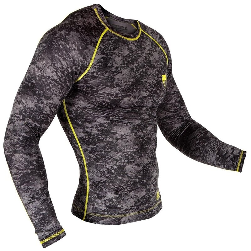 Venum Athletics Compression T-shirt Rash Guard Black Gold - FIGHTWEAR SHOP  EUROPE