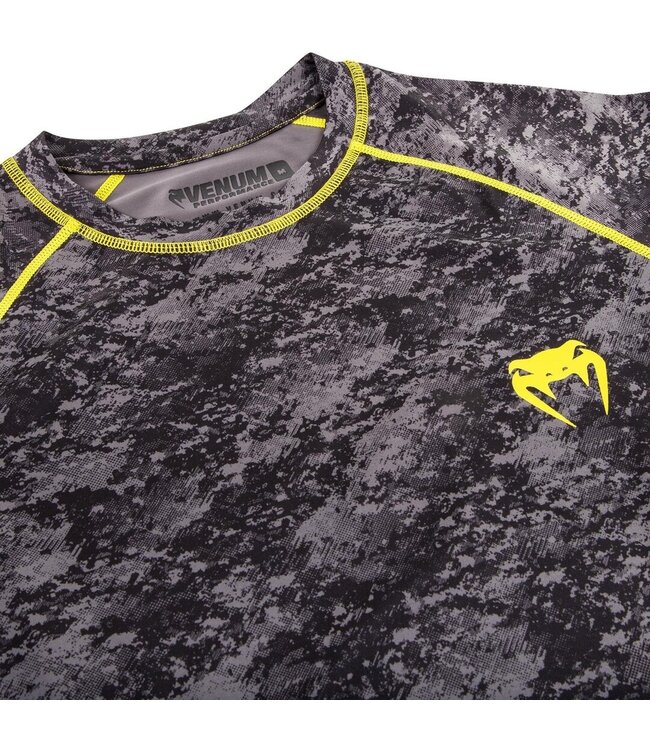 Venum Tramo Rash Guard Schwarz Gelb