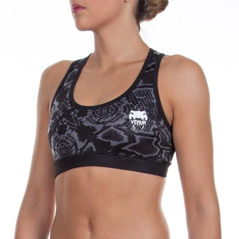 Venum Venum Damen FUSION Top Sport-BH Snake Schwarz