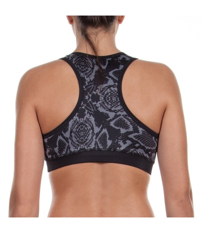 Venum Damen FUSION Top Sport-BH Snake Schwarz