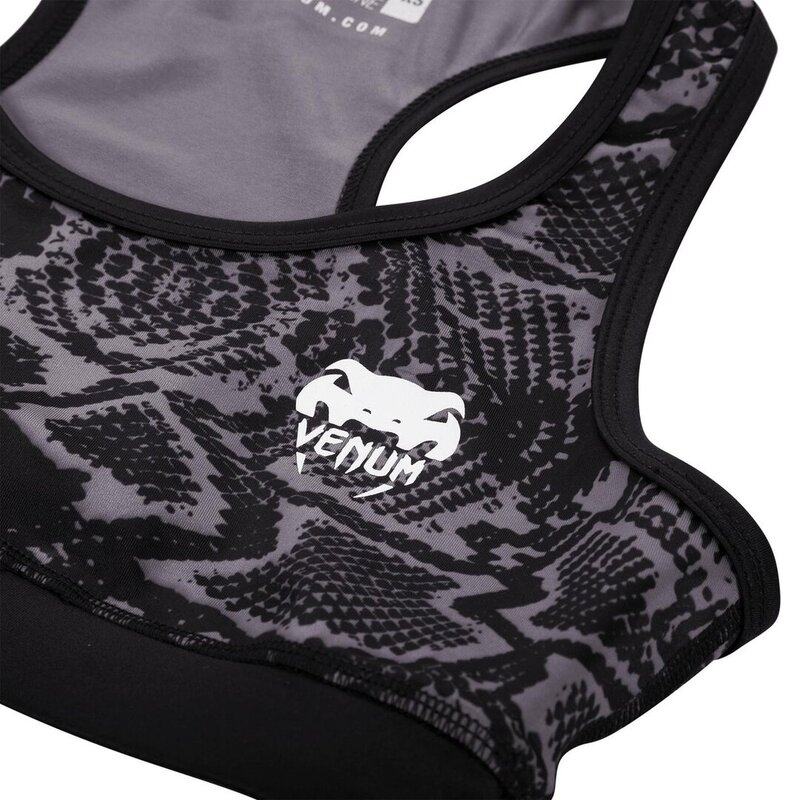 Venum Venum Damen FUSION Top Sport-BH Snake Schwarz