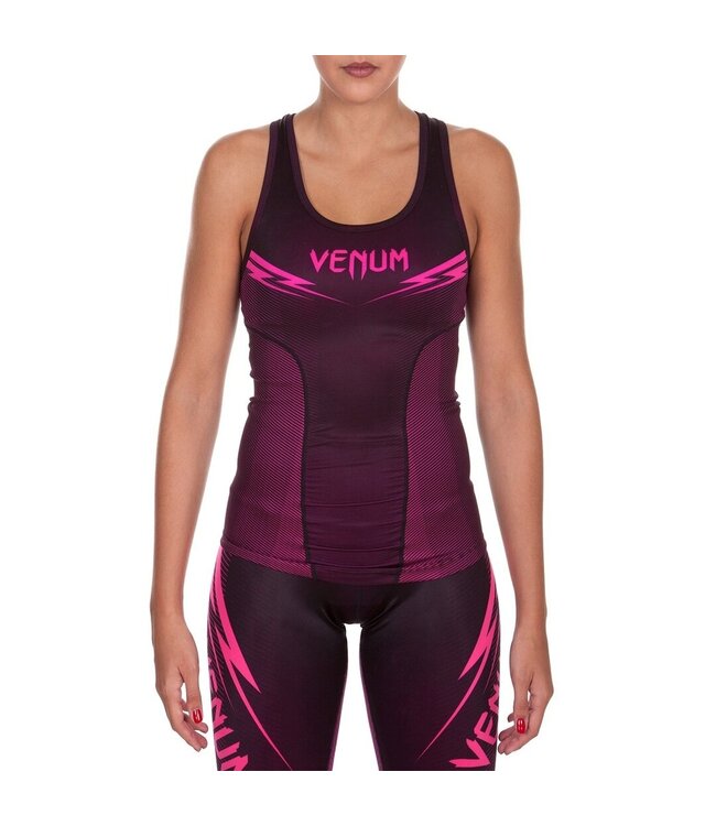 Venum RAZOR Tank Top Hemd Schwarz Pink Damen