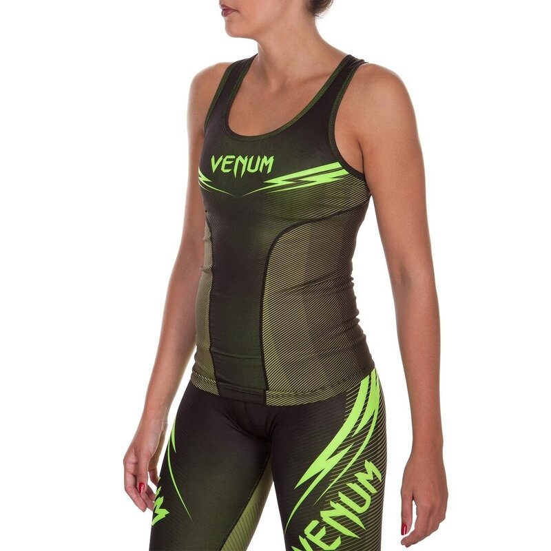 Venum RAZOR Tank Top Hemd Black Yellow Women - FIGHTWEAR SHOP EUROPE