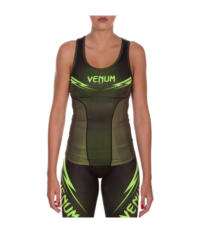 Venum Venum RAZOR Tank Top Hemd Schwarz Gelb Damen