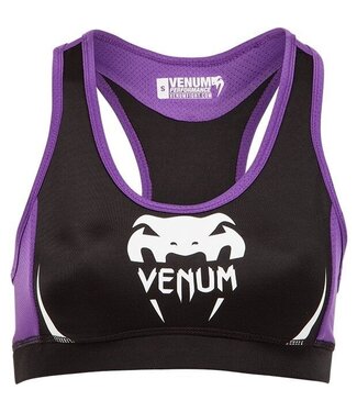Venum Venum Body Fit Top Dames Sportbeha Zwart Paars