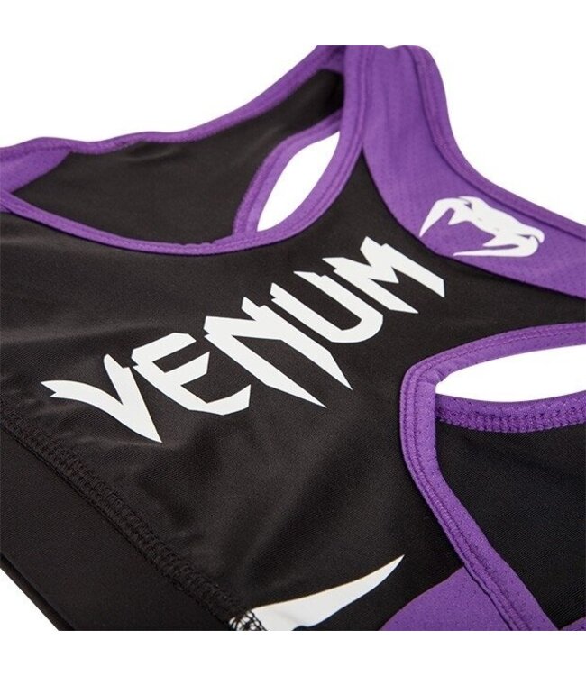 Venum Body Fit Top Damen Sport-BH Schwarz Lila