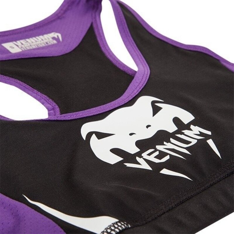 Venum Venum Body Fit Top Women Sports Bra Black Purple