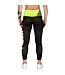 Venum Damen Power Sports Leggings Schwarz Neo Gelb