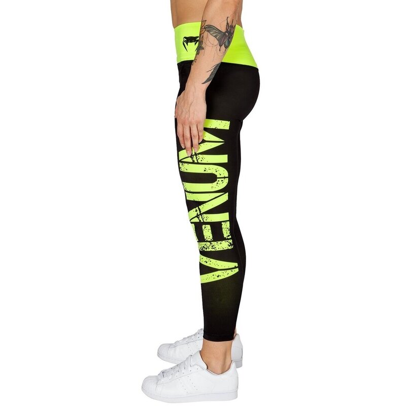 Venum Venum Dames Power Sport Legging Zwart Neo Geel