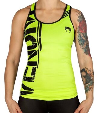 Venum Venum Women's Power Tank Top Neo Yellow Black
