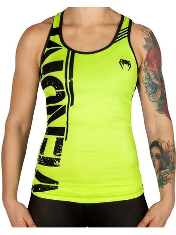 Venum Venum Power Tanktop voor Dames Neo Geel Zwart