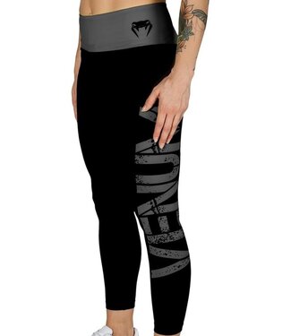 Venum Venum Damen Power Sports Leggings Schwarz Grau Venum Venum Damen Power Sports Leggings Schwarz Grau