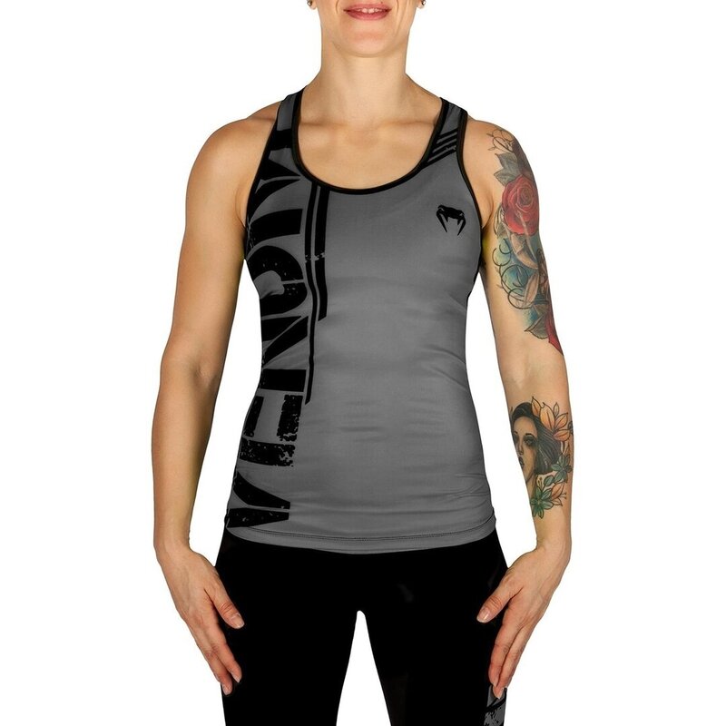 Venum Venum Damen Power Tank Top Schwarz Grau