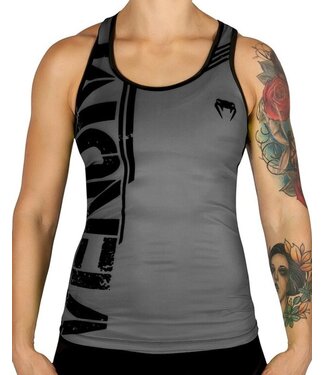 Venum Venum Power Tanktop voor Dames Grijs Zwart Venum Venum Power Tanktop voor Dames Grijs Zwart