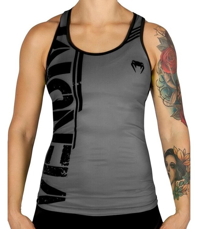 Venum Venum Damen Power Tank Top Schwarz Grau