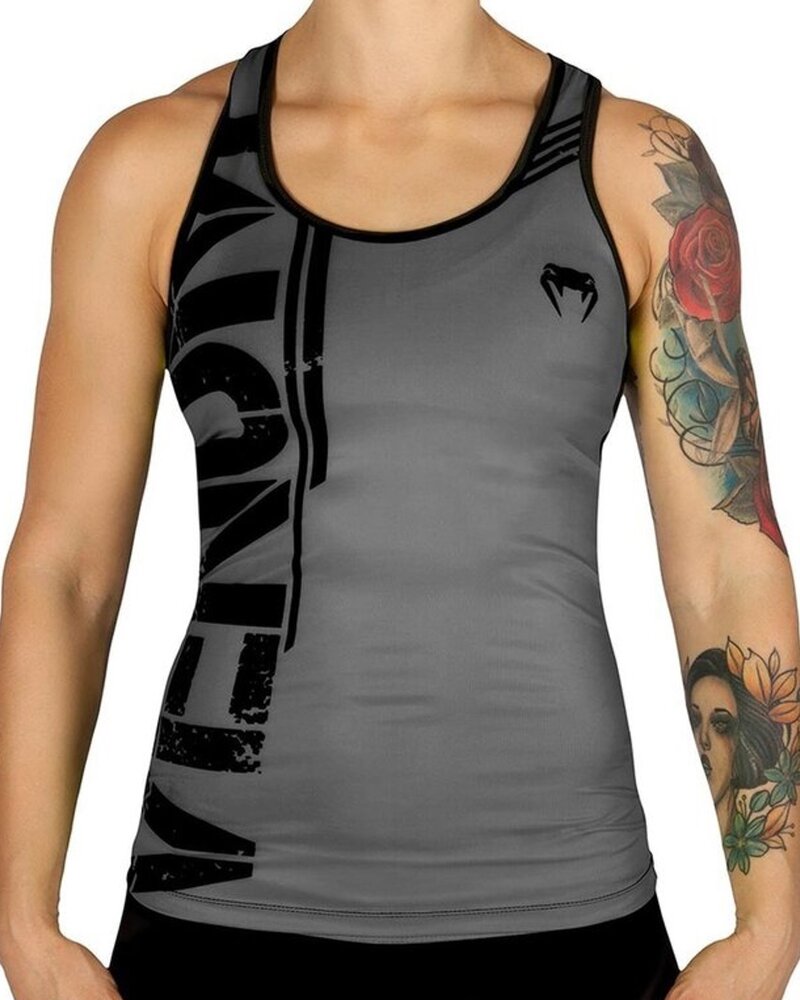 Venum Venum Damen Power Tank Top Schwarz Grau