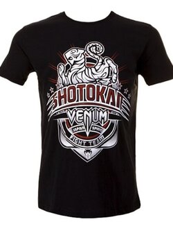 Venum Venum Shotokan T-Shirt Baumwolle Schwarz