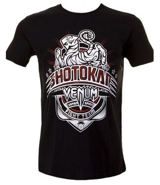 Venum Venum Shotokan T-shirt Katoen Zwart