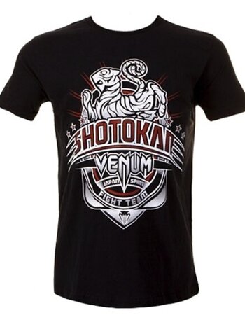 Venum Venum Shotokan T Shirt Cotton Black