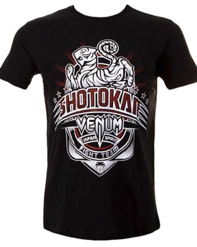 Venum Venum Shotokan T-shirt Katoen Zwart