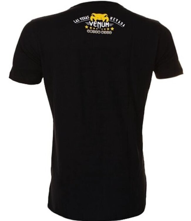 Venum T-Shirts Las Vegas Schwarz