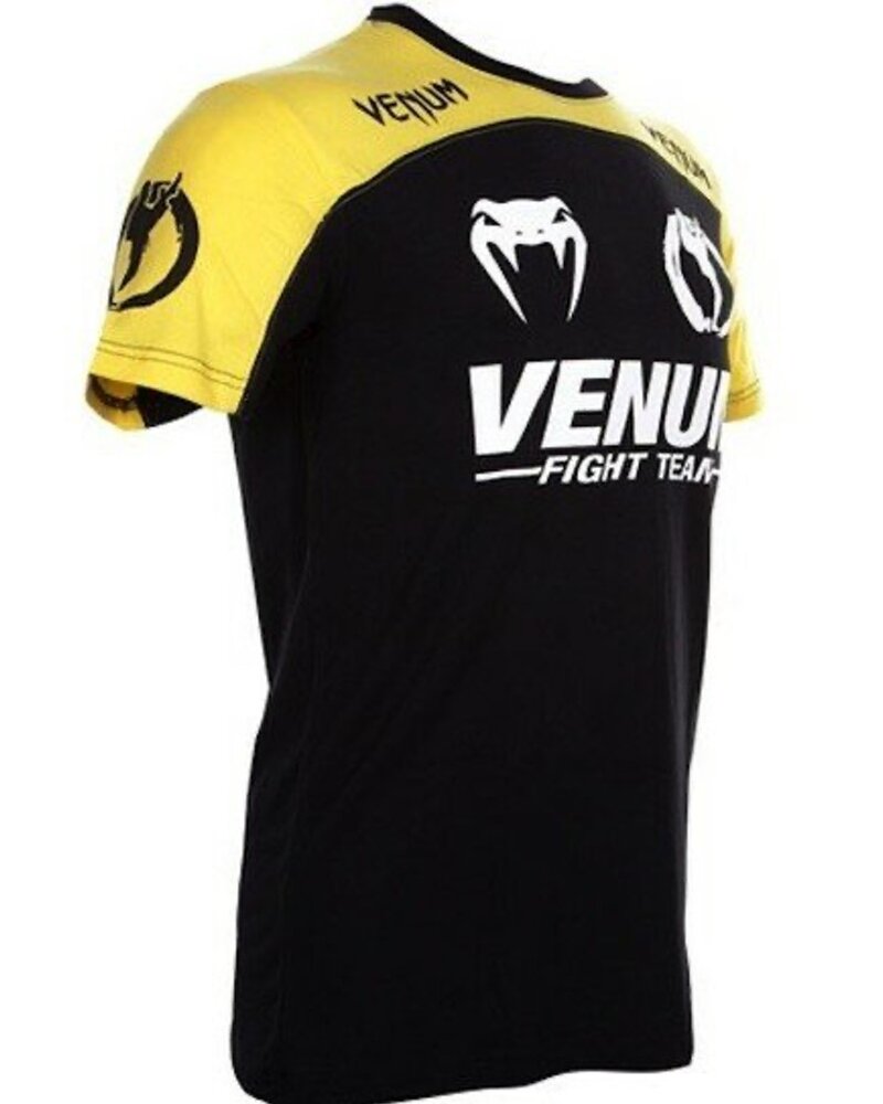 Venum Venum Lyoto Machida Team T-shirt Zwart Geel