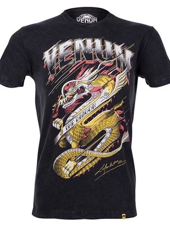 Venum Venum Lyoto Machida Tatsu King T-Shirt Katoen Zwart