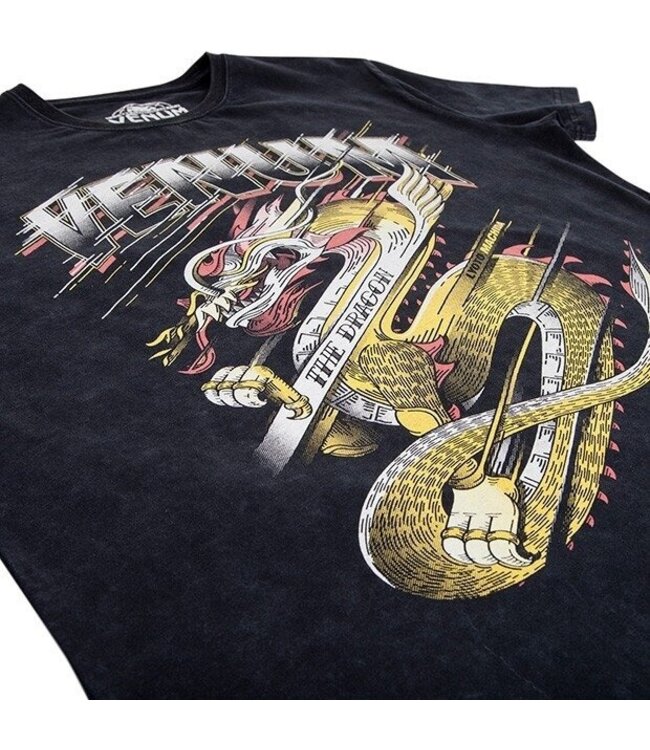 Venum Lyoto Machida Tatsu King T-Shirt Katoen Zwart