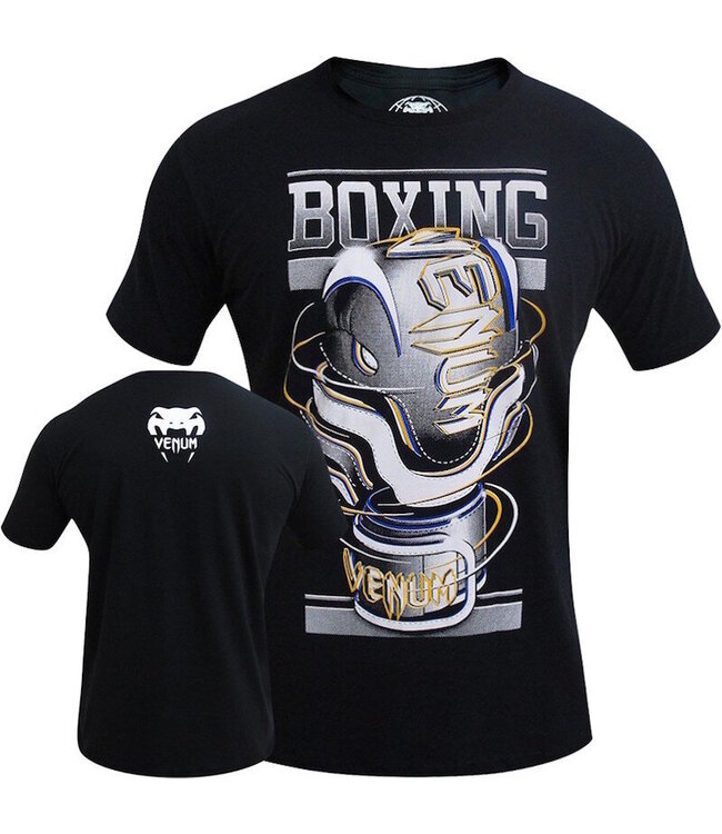 Venum Venum Clothing Cutting Edge T-Shirt Baumwolle Schwarz