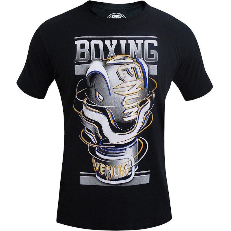 Venum Venum Clothing Cutting Edge Boxing T Shirt Cotton Black