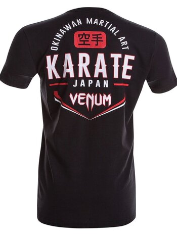 Venum Venum Okinawa Honor Karate T-Shirt Schwarz