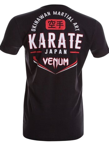 Venum Venum Okinawa Honor Karate T-Shirt Zwart