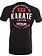 Venum Venum Okinawa Honor Karate Katoenen T-shirt Zwart