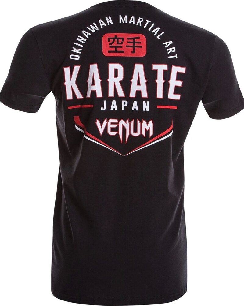 Venum Venum Okinawa Honor Karate T-Shirt Black