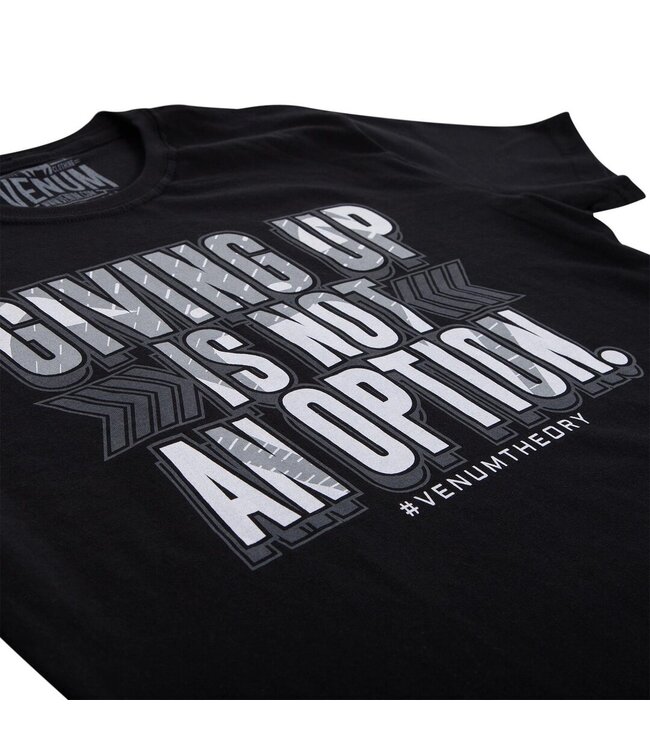 Venum THEORY T-Shirt Baumwolle Schwarz