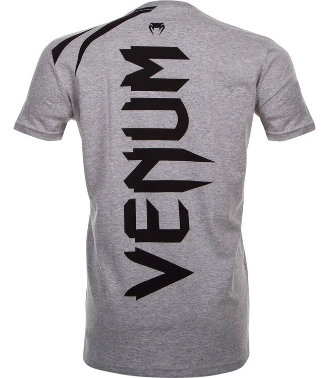 Venum Trainings-T-Shirt Baumwolle Grau