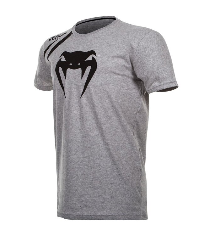 Venum Trainings-T-Shirt Baumwolle Grau