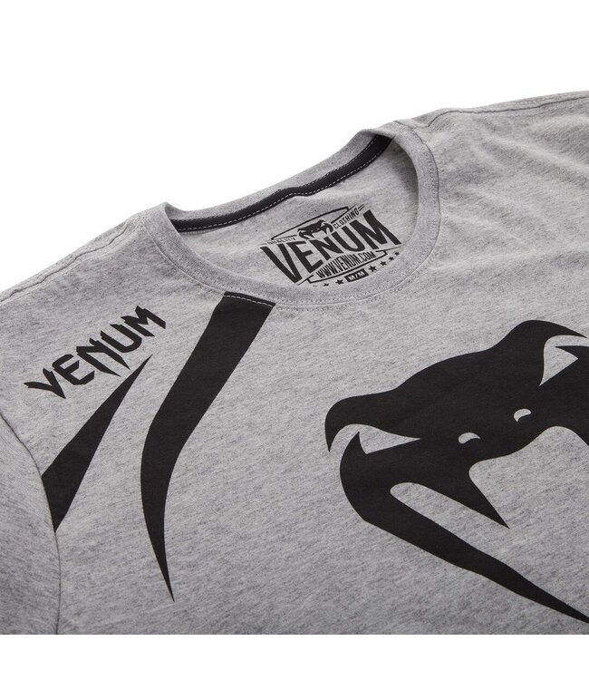 Venum Trainings-T-Shirt Baumwolle Grau
