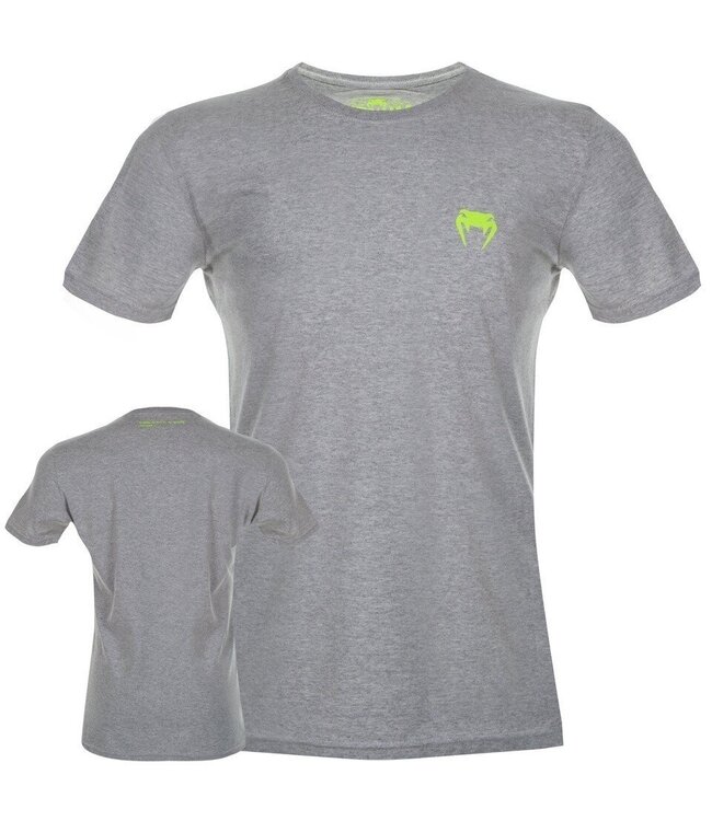 Venum Classic T-Shirt Katoen Grijs Geel