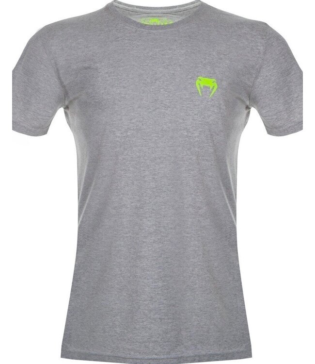 Venum Classic V-Hals T-Shirt Katoen Grijs Geel