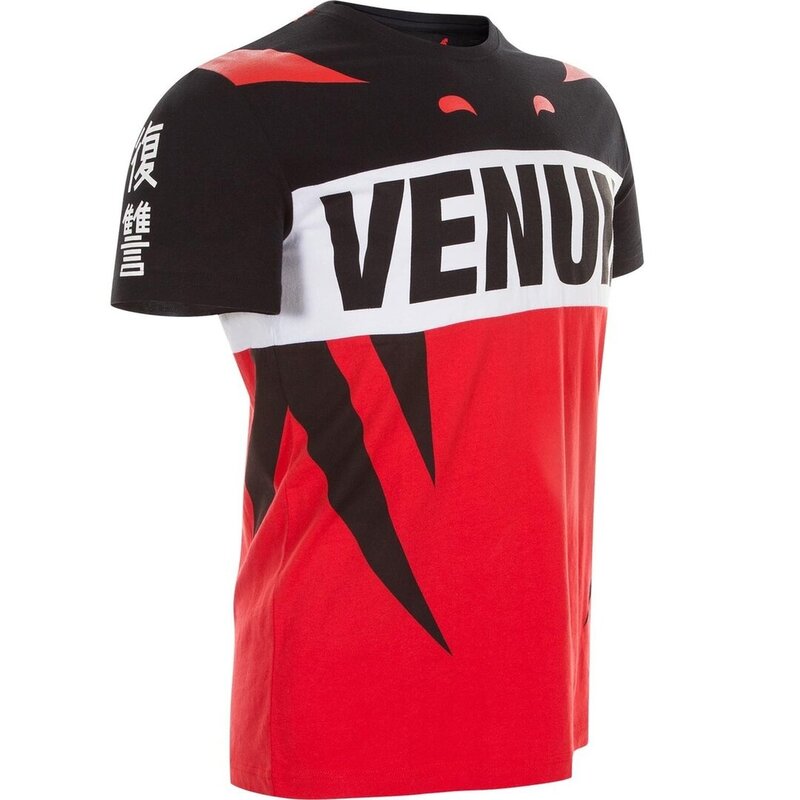 Venum Venum Revenge T-Shirt Zwart Rood