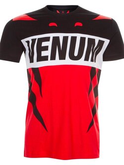 Venum Venum Revenge T-Shirt Zwart Rood