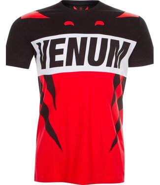 Venum Venum Revenge T-Shirt Zwart Rood
