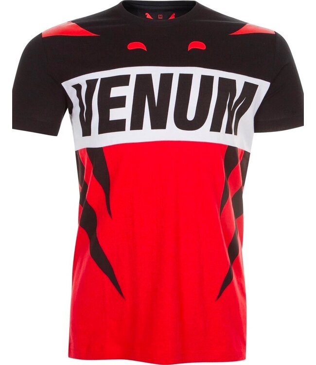 Venum Venum Revenge T-Shirt Schwarz Rot