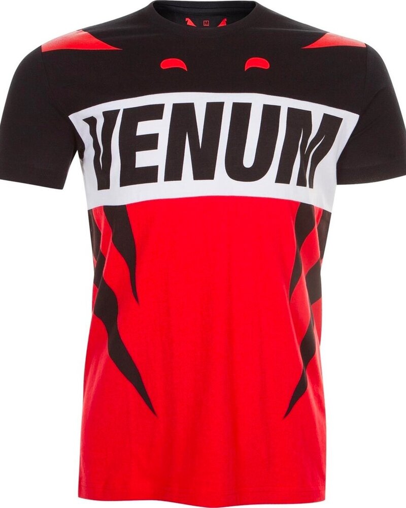 Venum Venum Revenge T-Shirt Schwarz Rot
