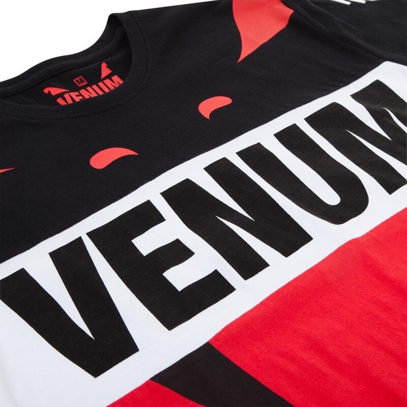 Venum Venum Revenge T-Shirt Schwarz Rot