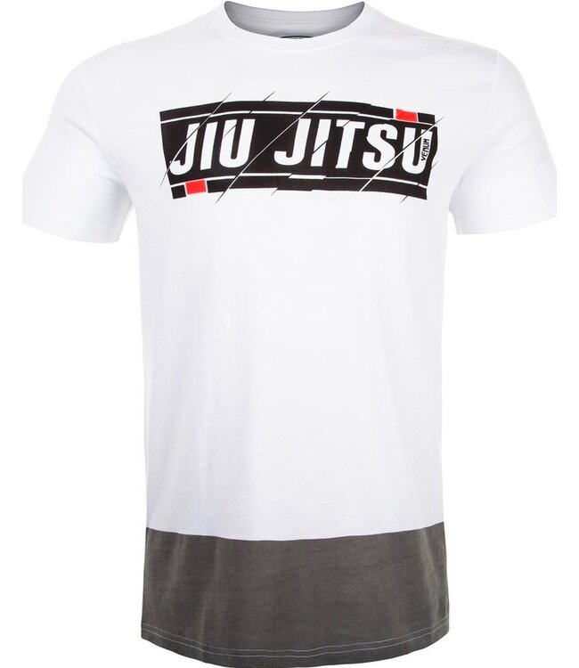 Venum Venum BJJ klassisches T-Shirt, brasilianisches Jiu-Jitsu, Baumwolle, Weiß